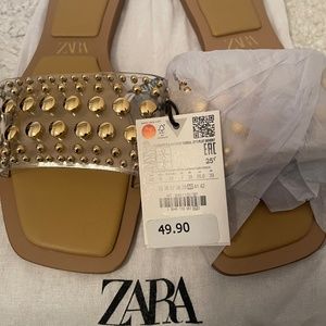 Zara women’s slides